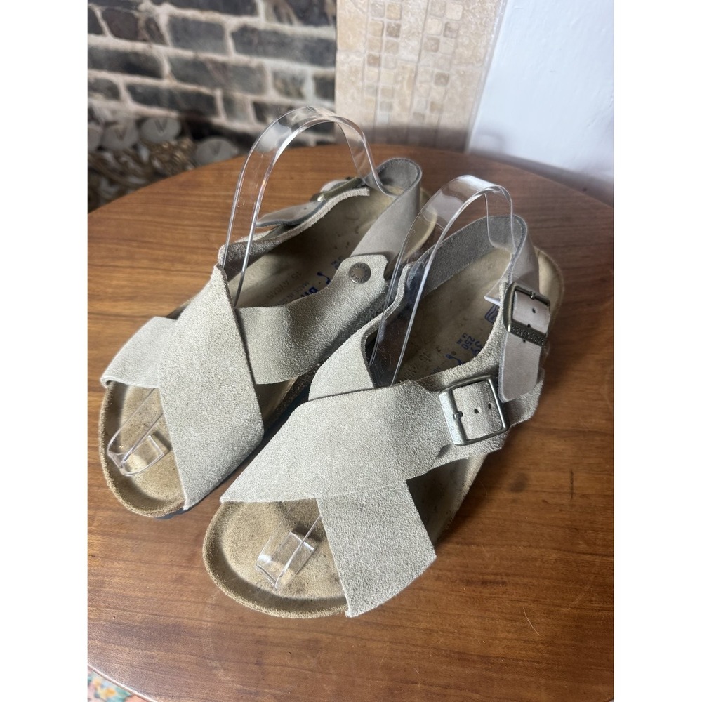Birkenstock Tulum Women's Sandal EU 39 Size W8 M6 EUC Narrow Footbed - Picture 2 of 12